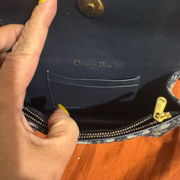 Dior Blue and Cream Women's Belt Bag - Picture 9 of 12